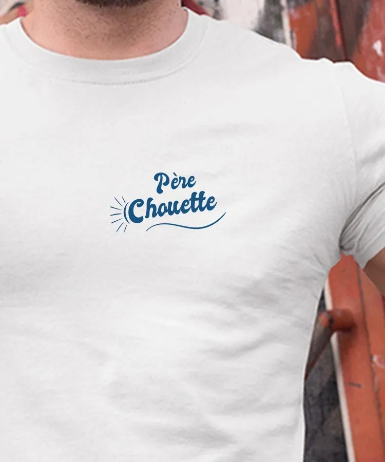 T-Shirt Père Chouette face Pour homme