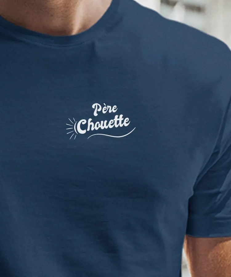 T-Shirt Père Chouette face Pour homme