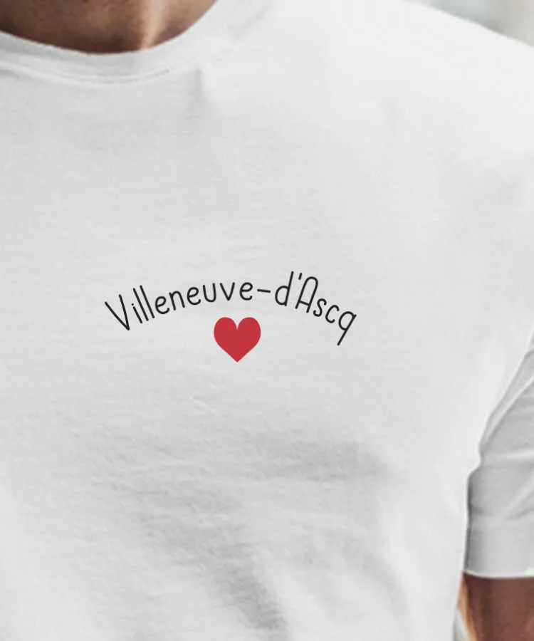 T-Shirt Villeneuve-d'Ascq Coeur