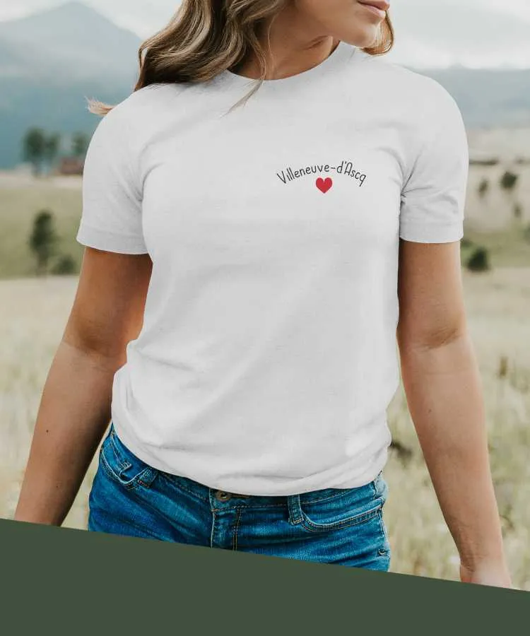 T-Shirt Villeneuve-d'Ascq Coeur