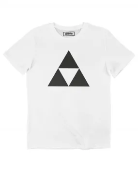 T-shirt Zelda - Tee-shirt Symbole Triforce Jeu-Vidéo Zelda | Grafitee