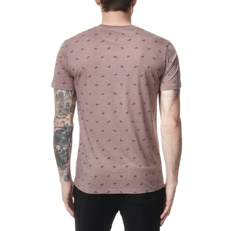 Tentree Bike Around Print - T-shirt homme | Hardloop