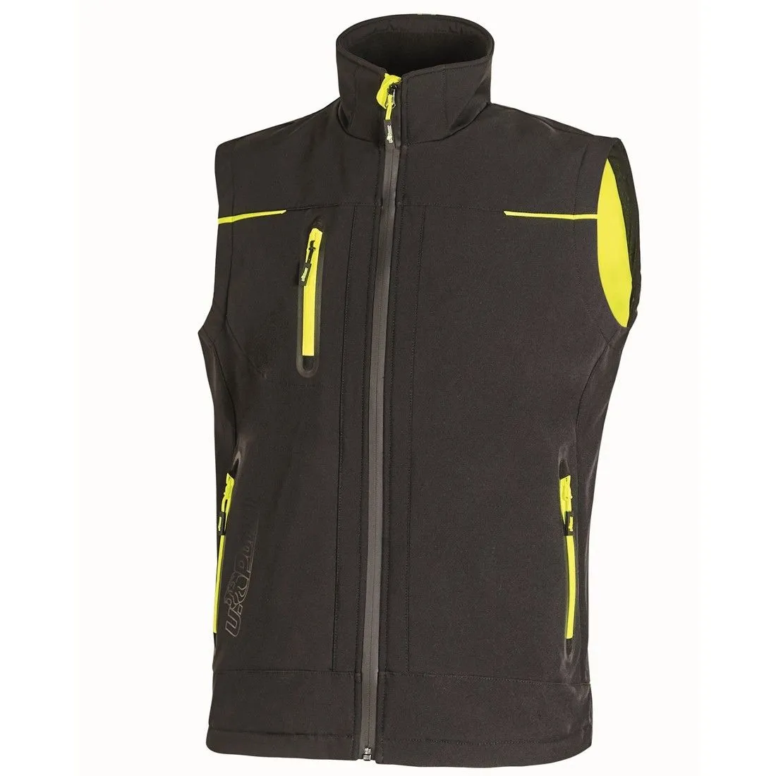 U-Power - Gilet de travail sans manches noir UNIVERSE