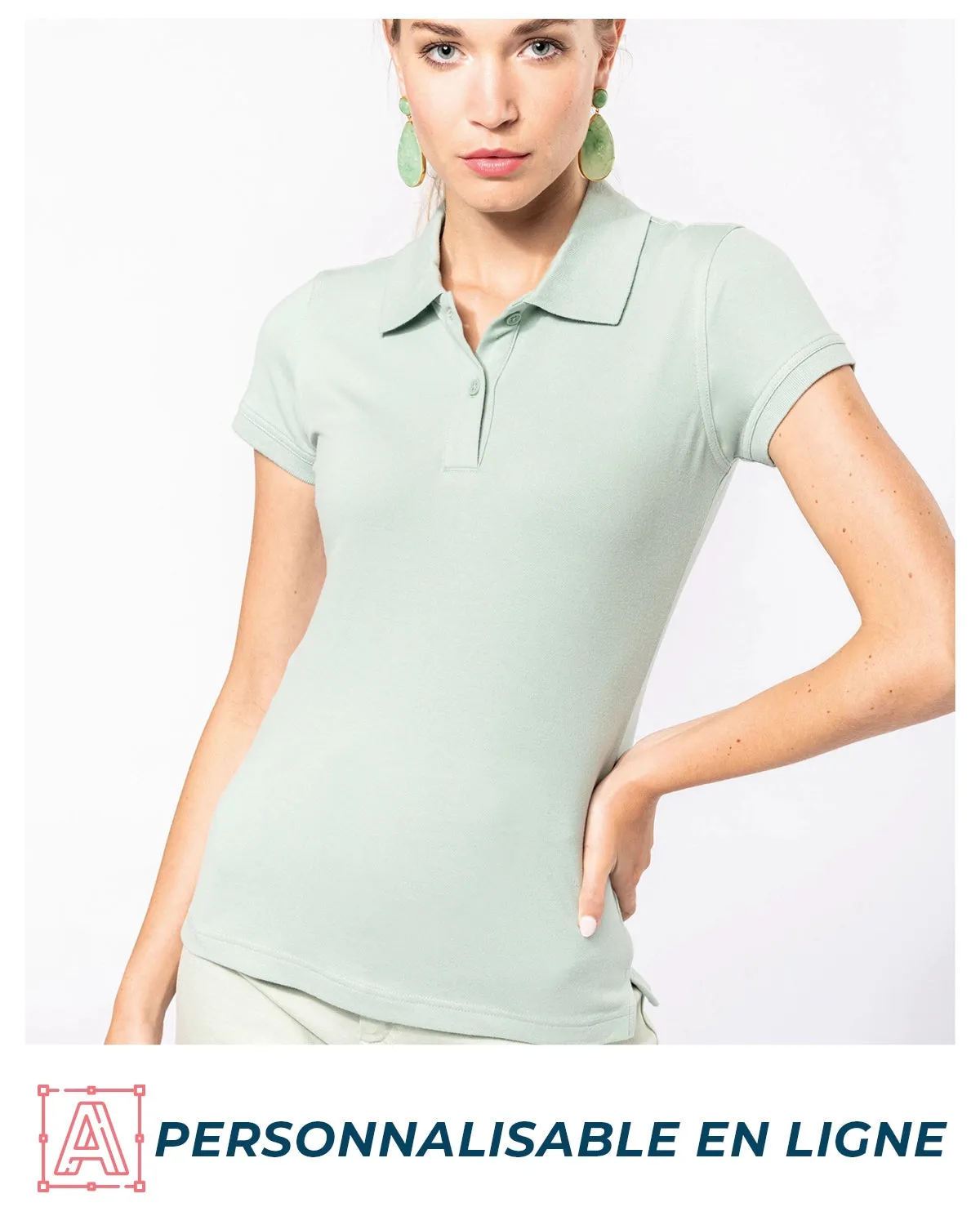 ✏️ Polo femme personnalisable